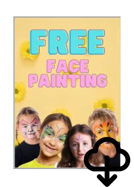 Face Painter Sign | Buy Equipment for Childrens Entertainers – The Face ...