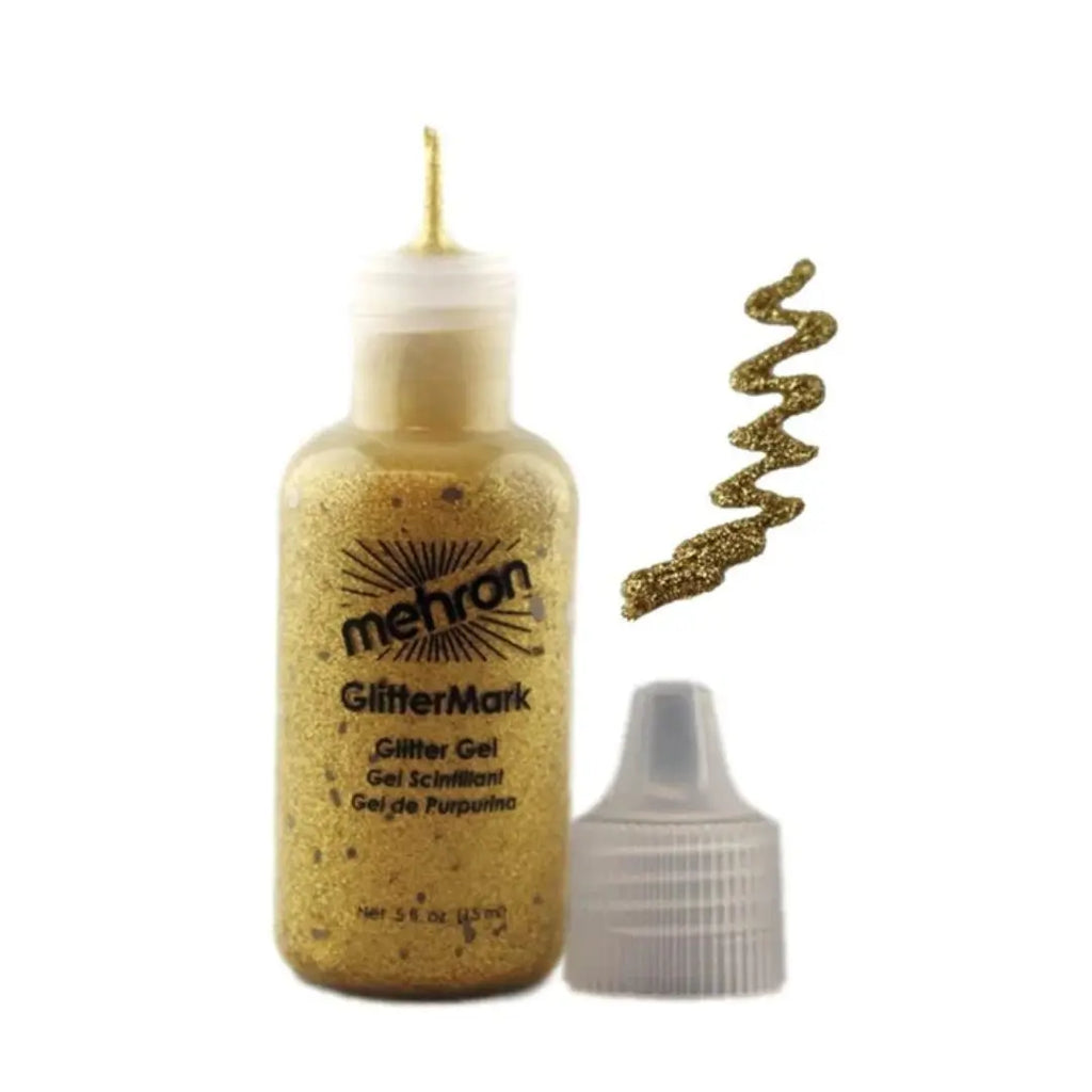 Mehron Gold Glitter Spray