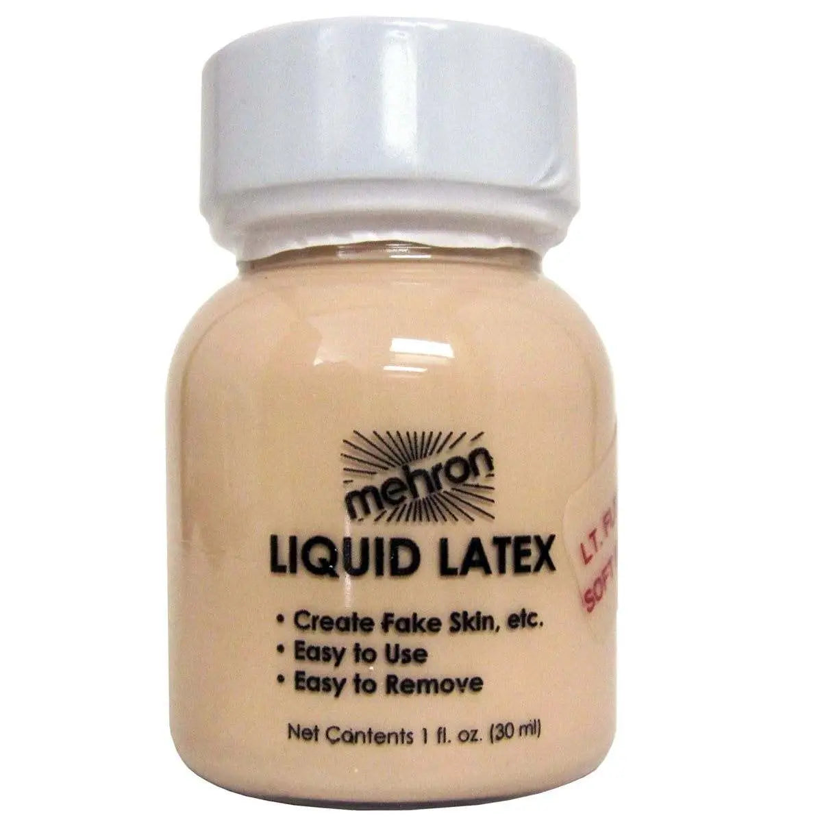 Mehron Special FX - Liquid Latex 30ml Light Flesh Mehron SFX Product The Face Paint Shop Australia buy face paints near me